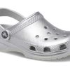 Crocs (PS) Classic Metallic Clog „Silver Metallic” 209196-0P1