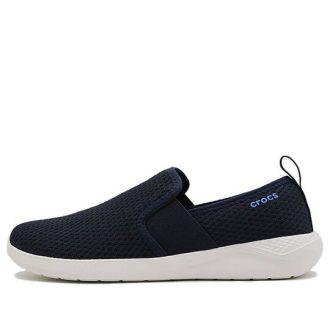 Crocs Shoes Sportowe buty casualowe „Granatowo-białe” 205679-462