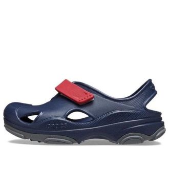 Crocs (TD) Crocs All Terrain Fisherman Clogs „Navy Red” 208351-4CC