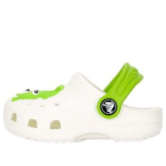 Crocs (TD) Crocs Classic Glow Alien Clog „Biało-zielone” 208653-90H