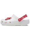 Crocs (TD) Klasyczne chodaki Crocs x Disney Minnie Mouse „Biało-czerwone” 208710-119
