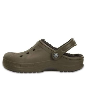 Crocs Winter Lined Clogs „Walnut Espresso” 203766-23J
