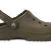 Crocs Winter Lined Clogs „Walnut Espresso” 203766-23J