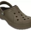 Crocs Winter Lined Clogs „Walnut Espresso” 203766-23J