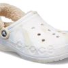 Crocs (WMNS) Baya Lined Fuzz Strap Marbled Clog „White Multi” 209241