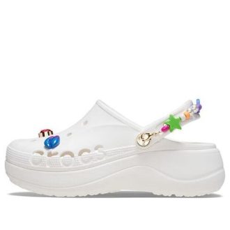 Crocs (WMNS) Baya Midsummer Platform Clogs „White Pink” 210091-1LI