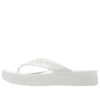 Crocs (WMNS) Baya Platform Flip-Flops „White” 208395-100