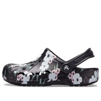 Crocs (WMNS) Baya Printed Clogs „Tropical Floral Black” 205839-98F