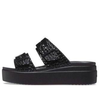 Crocs (WMNS) Brooklyn Croco Shine Buckle „Black” 209361