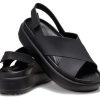Crocs (WMNS) Brooklyn Luxe Cross Strap „Black” 209407-060
