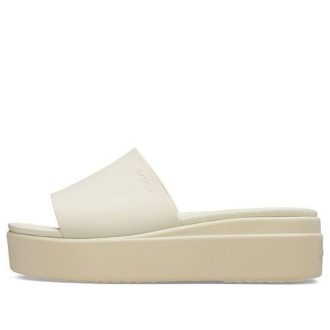 Crocs (WMNS) Brooklyn Slide „Biały Beż” 208728-2Y2