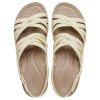 Crocs (WMNS) Brooklyn Strappy Low Wedge „Bone” 206751-2Y2