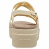 Crocs (WMNS) Brooklyn Strappy Low Wedge „Bone” 206751-2Y2