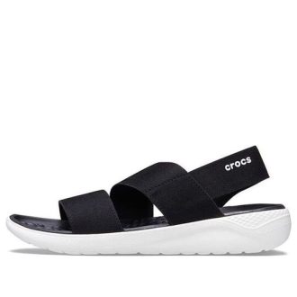 Crocs (WMNS) Buty sportowe sandały „Czarno-białe” 206081-066