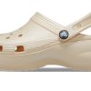 Crocs (WMNS) Classic Clog Platform Shimmer „Vanilla” 208590-108