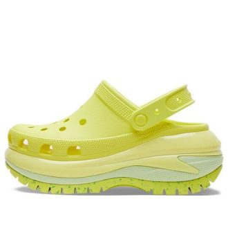 Crocs (WMNS) Classic Crush Clogs „Fluorescent Green” 207988-76M