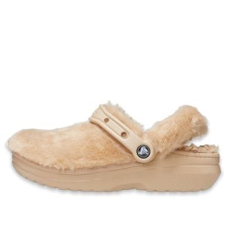 Crocs (WMNS) Classic Fur Sure Clogs „Chai” 207303-212