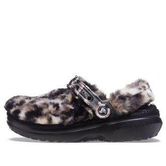 Crocs (WMNS) Classic Fur Sure „Lined Animal Oreo” 207303-0C4