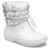 Crocs (WMNS) Classic Neo Puff Luxe Boots „Biało-szare” 207312-1CR