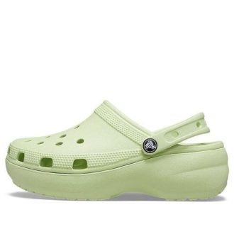 Crocs (WMNS) Classic Platform Clog „Celery” 206750-335