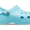 Crocs (WMNS) Classic Platform Clog „Pure Water” 206750-4SS