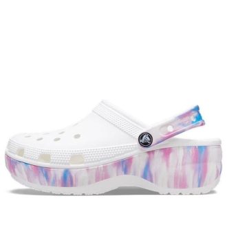 Crocs (WMNS) Classic Platform Dream Clog „Biało-fioletowe” 207580-94S