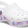 Crocs (WMNS) Classic Platform Dream Clog „Biało-fioletowe” 207580-94S