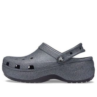 Crocs (WMNS) Classic Platform Glitter II Clog „Black” 207770-001
