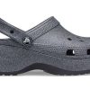 Crocs (WMNS) Classic Platform Glitter II Clog „Black” 207770-001