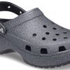 Crocs (WMNS) Classic Platform Glitter II Clog „Black” 207770-001