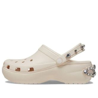Crocs (WMNS) Classic Platform Tiara Clogs „Beige” 209685-0WW