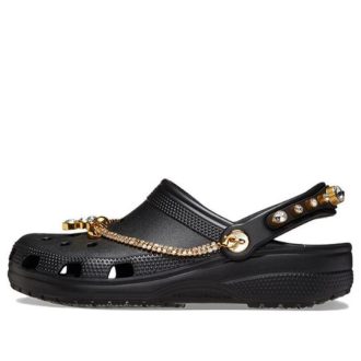 Crocs (WMNS) Classic Tiara Clogs „Black Gold” 209684-001