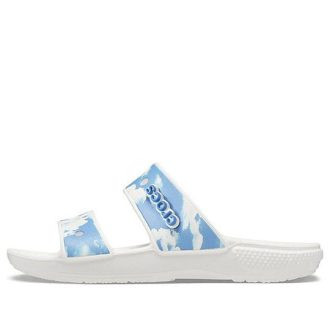 Crocs (WMNS) CrocsInne sportowe kapcie „Biało-niebieskie” 207248-100