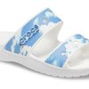 Crocs (WMNS) CrocsInne sportowe kapcie „Biało-niebieskie” 207248-100