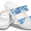 Crocs (WMNS) CrocsInne sportowe kapcie „Biało-niebieskie” 207248-100