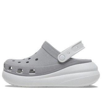 Crocs (WMNS) Crush Reflective Clogs „Grey White” 209209-1LP