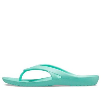 Crocs (WMNS) Kadee 2 Cozy antypoślizgowe kapcie sportowe zielone 202492-3U3