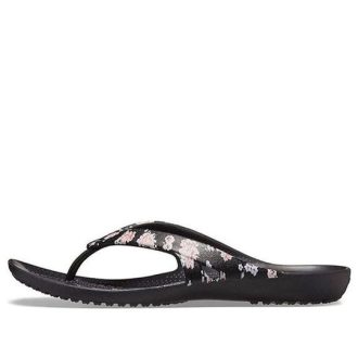 Crocs (WMNS) Kadee 2 Printed Flip Flops „Floral Black” 205998-97J