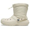 Crocs (WMNS) Klasyczne buty z podszewką Neo Puff w kolorze beżowym 206630-2Y2