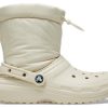 Crocs (WMNS) Klasyczne buty z podszewką Neo Puff w kolorze beżowym 206630-2Y2