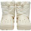 Crocs (WMNS) Klasyczne buty z podszewką Neo Puff w kolorze beżowym 206630-2Y2