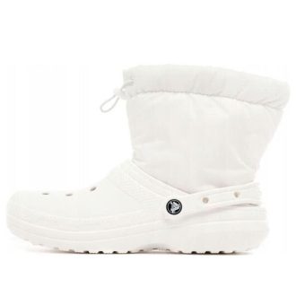 Crocs (WMNS) Klasyczne buty z podszewką Neo Puff w kolorze białym 206630-143