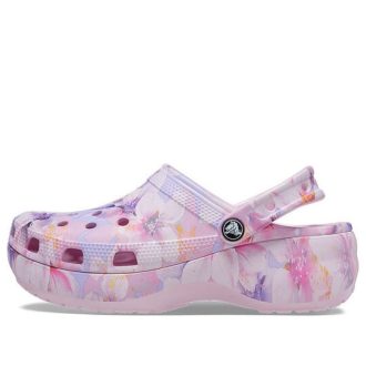 Crocs (WMNS) Klasyczne chodaki na platformie „Kwiat wiśni” 208836-6W8