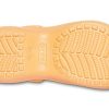 Crocs (WMNS) Klasyczne chodaki Retro Crocs Gruba podeszwa Pomarańczowe małe sandały wieloryb 206302-801