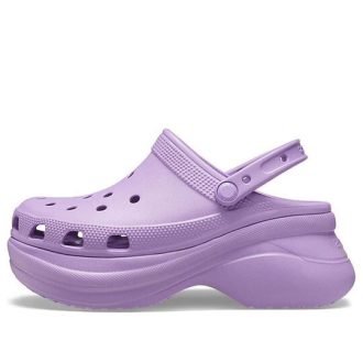 Crocs (WMNS) Klasyczne chodaki Retro Crocs Outdoor Gruba podeszwa Sportowe fioletowe sandały 206302-5PR
