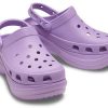 Crocs (WMNS) Klasyczne chodaki Retro Crocs Outdoor Gruba podeszwa Sportowe fioletowe sandały 206302-5PR