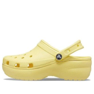 Crocs (WMNS) Klasyczne chodaki Sandały sportowe „Żółte” 206750-7HD