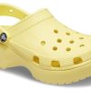 Crocs (WMNS) Klasyczne chodaki Sandały sportowe „Żółte” 206750-7HD