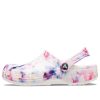 Crocs (WMNS) Klasyczne chodaki z grafiką tie-dye „Garnet & Multi” 205453-6TS