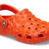 Crocs (WMNS) Klasyczne geometryczne chodaki „Pomarańczowe” 209563-84J